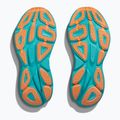 HOKA Bondi 8 men's running shoes ice flow/bit of blue 4