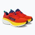 HOKA Bondi 8 men's running shoes red 1123202-RAFL 4