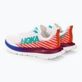 Men's running shoes HOKA Mach 5 white/flame 3