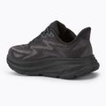 Women's running shoes HOKA Clifton 9 black/black 3