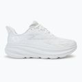 Men's running shoes HOKA Clifton 9 white/white 2