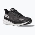 Women's running shoes HOKA Clifton 9 black/white 8