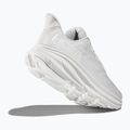 Women's running shoes HOKA Clifton 9 white/white 12