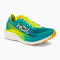 HOKA Rocket X 2 men's running shoes blue/yellow 1127927-CEPR