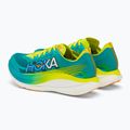 HOKA Rocket X 2 men's running shoes blue/yellow 1127927-CEPR 4