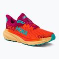 HOKA men's running shoes Challenger ATR 7 flame/cherries jubilee 1134497-FCJB