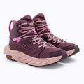 Women's trekking shoes HOKA Anacapa Breeze Mid raisin/pale mauve 5