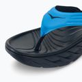 Men's HOKA ORA Recovery diva blue/outer space flip flops 7