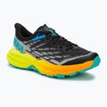 Women's running shoes HOKA Speedgoat 5 black/evening primrose