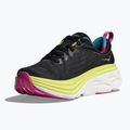 Men's running shoes HOKA Bondi 8 black/citrus glow 4
