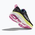 Men's running shoes HOKA Bondi 8 black/citrus glow 5