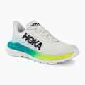 Women's running shoes HOKA Mach 5 white/blue glass