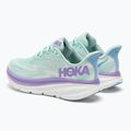 Women's running shoes HOKA Clifton 9 sunlit ocean/lilac mist 3