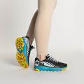 Women's running shoes HOKA Torrent 3 black/diva blue 2