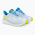 Men's running shoes HOKA Clifton 9 Wide ice water/evening primrose 4