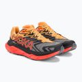 Men's running shoes HOKA Tecton X 2 black/flame 4
