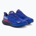 Women's running shoes HOKA Clifton 9 GTX dazzling blue/evening sky 4