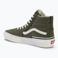 Vans SK8-Hi Reconstruct olive camo shoes 3