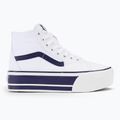 Vans UA SK8-Hi Tapered Stackform Sport Stripes navy true/white shoes 2
