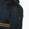 Men's Smartwool Intraknit Merino Tech deep navy-fox brown thermal sweatshirt 5