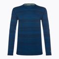 Men's thermal base layer sweatshirt Smartwool Merino 250 Baselayer Crew Boxed deep navy color shift 3