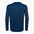 Men's thermal base layer sweatshirt Smartwool Merino 250 Baselayer Crew Boxed deep navy color shift 4