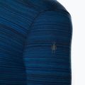 Men's thermal base layer sweatshirt Smartwool Merino 250 Baselayer Crew Boxed deep navy color shift 5