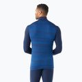 Men's thermal base layer sweatshirt Smartwool Merino 250 Baselayer 1/4 Zip Boxed deep navy color shift 2