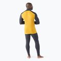Men's Smartwool Merino 250 Baselayer 1/4 Zip boxed thermal longsleeve charcoal honey gold 2