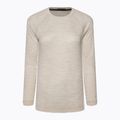 Women's thermal base layer sweatshirt Smartwool Merino 250 Baselayer Crew Boxed almond heather 3