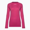 Women's Smartwool Merino 250 Baselayer Crew boxed power pink thermal T-shirt 3