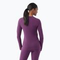 Women's thermal base layer sweatshirt Smartwool Merino 250 Baselayer Crew Boxed purple iris heather 2
