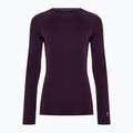Women's thermal base layer sweatshirt Smartwool Merino 250 Baselayer Crew Boxed purple iris heather 3