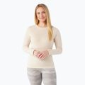 Women's thermal base layer sweatshirt Smartwool Merino 250 Baselayer Crew Boxed almond heather