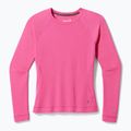 Women's thermal base layer sweatshirt Smartwool Merino 250 Baselayer Crew Boxed power pink 6