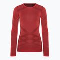 Women's thermal base layer sweatshirt Smartwool Intraknit Thermal Merino Baselayer Crew scarlet/black
