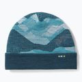 Smartwool Merino Reversible Cuffed cap twilight blue mtn scape 6
