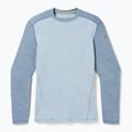 Men's thermal active sweatshirt Smartwool Merino 250 Baselayer Crew Boxed pewter blue-lead 6