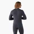 Men's thermal base layer sweatshirt Smartwool Thermal Merino Baselayer Colorblock Crew Boxed charcoal 2