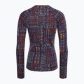 Women's Smartwool Merino 250 Baselayer Crew Boxed thermal longsleeve purple iris digi plaid 4