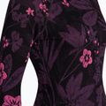 Women's thermal base layer sweatshirt Smartwool Merino 250 Baselayer Crew Boxed purple iris floral 5