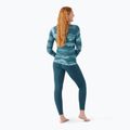 Women's thermal base layer sweatshirt Smartwool Merino 250 Baselayer Crew Boxed twilight blue mtn scape 2