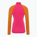 Women's Smartwool Classic Thermal Merino Baselayer 1/4 Zip boxed power pink longsleeve 4