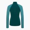 Women's Smartwool Classic Thermal Merino Baselayer 1/4 Zip Boxed emerald thermal longsleeve 4