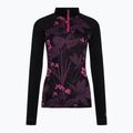 Women's thermal active sweatshirt Smartwool Classic Thermal Merino Baselayer 1/4 Zip Boxed purple iris 3
