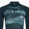 Women's thermal active sweatshirt Smartwool Classic Thermal Merino Baselayer 1/4 Zip Boxed twilight 5