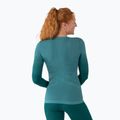 Women's thermal base layer sweatshirt Smartwool Intraknit Thermal Merino Baselayer Pattern Crew cascade 2