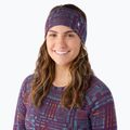 Smartwool Thermal Merino Reversible headband purple iris digi plaid 2