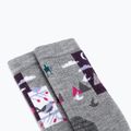 Women's trekking socks Smartwool Hike Full Cushion Alpine Perch Crew light gray 3