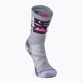 Women's trekking socks Smartwool Hike Full Cushion Alpine Perch Crew light gray 7